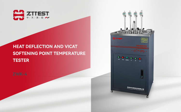 Heat Deflection and Vicat Softening Point Temperature Tester